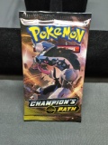 Champion's Path Pokemon Factory Sealed 10 Card Booster Pack from ETB Break