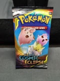 Cosmic Eclipse Sun & Moon Pokemon Factory Sealed 10 Card Booster Pack