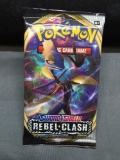 Pokemon Rebel Clash Factory Sealed 10 Card Booster Pack