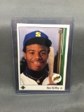 1989 Upper Deck #1 KEN GRIFFEY JR. Mariners ROOKIE Baseball Card