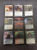 9 Card Lot of Magic the Gathering GOLD SYMBOL Rare Cards with Foils from Collection