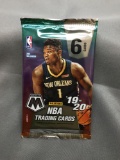 Factory Sealed 2019-20 Panini Mosaic Basketball 6 Card Pack