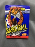 Factory Sealed 1989-90 Fleer Basketball 15 Card & 1 Sticker Pack - Michael Jordan?