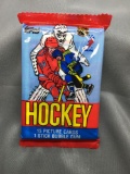 Factory Sealed 1984-85 Topps Hockey 15 Card Pack - Steve Yzerman Rookie?