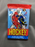 Factory Sealed 1984-85 Topps Hockey 15 Card Pack - Wayne Gretzky?