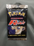 Factory Sealed Pokemon Team Rocket Unlimited 11 Card Booster Pack - 20.8 Grams