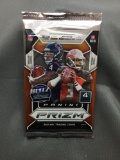 Factory Sealed 2017 Panini Prizm Football 4 Card Pack - Patrick Mahomes Silver Rookie?