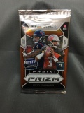 Factory Sealed 2017 Panini Prizm Football 4 Card Pack - Patrick Mahomes Silver Rookie?