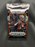 Factory Sealed 2017 Panini Prizm Football 4 Card Pack - Patrick Mahomes Silver Rookie?