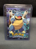 1999 Topps Pokemon Stage 3 BLASTOISE Trading Card - Rare