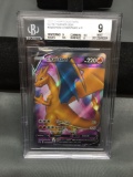 BGS Graded 2020 Pokemon Champion's Path Promo CHARIZARD V Holofoil Rare Card - MINT 9