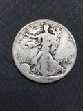 1941 United States Walking Liberty Silver Half Dollar - 90% Silver Coin