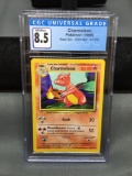 CGC Graded 1999 Pokemon Base Set Unlimited CHARMELEON Trading Card - NM-MT+ 8.5