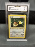 GMA Graded 2000 Pokemon Team Rocket 1st Edition EEVEE Trading Card - NM 7