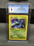 CGC Graded 1999 Pokemon Fossil 1st Edition GOLBAT Trading Card - MINT 9