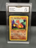 GMA Graded 2000 Pokemon Base 2 Set CHARMELEON Trading Card - NM+ 7.5