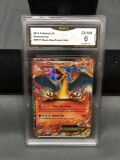 GMA Graded 2014 Pokemon XY Black Star Promo CHARIZARD EX Holofoil Rare Trading Card - EX-NM 6