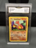 GMA Graded 1999 Pokemon Base Set Unlimited CHARMELEON Trading Card - EX-NM+ 6.5
