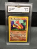 GMA Graded 1999 Pokemon Base Set Unlimited CHARMELEON Trading Card - EX-NM+ 6.5