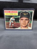 1956 Topps #169 BOB NELSON Orioles Vintage Baseball Card