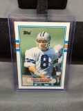 1989 Topps Traded TROY AIKMAN Cowboys ROOKIE Football Card