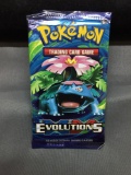 Factory Sealed Pokemon XY EVOLUTIONS 10 Card Booster Pack