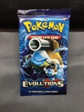 Factory Sealed Pokemon XY EVOLUTIONS 10 Card Booster Pack