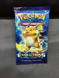 Factory Sealed Pokemon XY EVOLUTIONS 10 Card Booster Pack