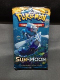 Factory Sealed Pokemon SUN & MOON Base Set 10 Card Booster Pack