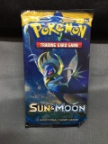 Factory Sealed Pokemon SUN & MOON Base Set 10 Card Booster Pack