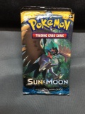 Factory Sealed Pokemon SUN & MOON Base Set 10 Card Booster Pack