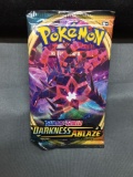 Factory Sealed Pokemon Sword & Shield DARKNESS ABLAZE 10 Card Booster Pack