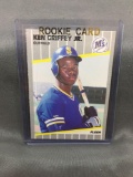 1989 Fleer #548 KEN GRIFFEY JR. Mariners ROOKIE Baseball Card