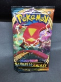 Factory Sealed Pokemon Sword & Shield DARKNESS ABLAZE 10 Card Booster Pack