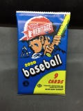 Factory Sealed 2020 Topps Heritage Baseball 9 Card Hobby Pack