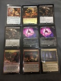 9 Card Lot of Magic the Gathering GOLD SYMBOL Rare Trading Cards from Collection