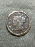 1847 United States 1 Cent Large Cent Penny Cent Coin