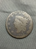 1832 United States 1 Cent Large Cent Penny Cent Coin