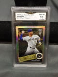 GMA Graded 2020 Topps Chrome Ben Baller KESTON HIURA Brewers ROOKIE Baseball Card - GEM MINT 10