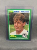 1989 Score #270 TROY AIKMAN Cowboys ROOKIE Football Card