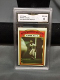 GMA Graded 1982 Topps #226 ROBERTO CLEMENTE Pirates WS Game 4 Vintage Baseball Card - EX-NM 6