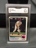 GMA Graded 1973 Topps #90 BROOKS ROBINSON Orioles Vintage Baseball Card - EX+ 5.5