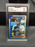 GMA Graded 1990 Topps #336 KEN GRIFFEY JR. Mariners 2nd Year Baseball Card - MINT 9