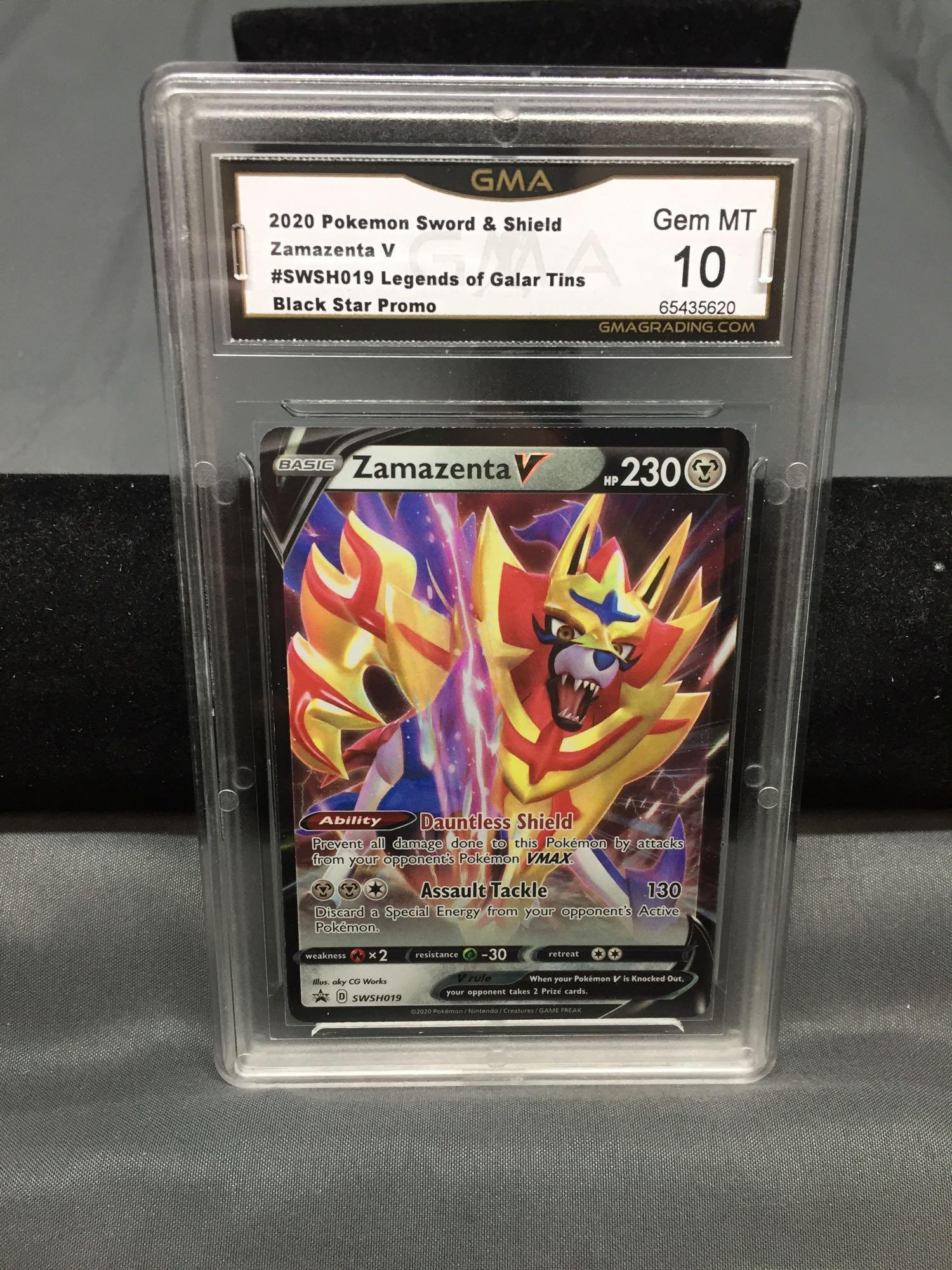 2020 Pokemon TCG Legends of Galar Tin Zamazenta V - US