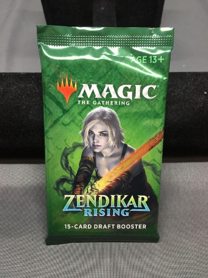 Factory Sealed Magic the Gathering ZENDIKAR RISING 15 Card Draft Booster Pack