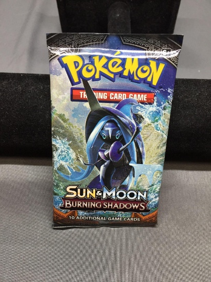 Factory Sealed Pokemon Sun & Moon BURNING SHADOWS 10 Card Booster Pack