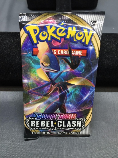 Factory Sealed Pokemon Sword & Shield REBEL CLASH 10 Card Booster Pack