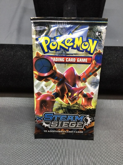 Factory Sealed Pokemon XY STEAM SIEGE 10 Card Booster Pack