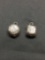 Lot of Two Sterling Silver Cupcake Charms