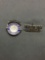 Lot of Two Sterling Silver USA Themed Items, One Enameled US Capitol & One God Bless America Pin